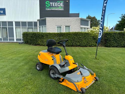Stiga villa zitmaaier, Tuin en Terras, Zitmaaiers, Zo goed als nieuw, Minder dan 90 cm, Elektrische starter, Mulchfunctie, Ophalen