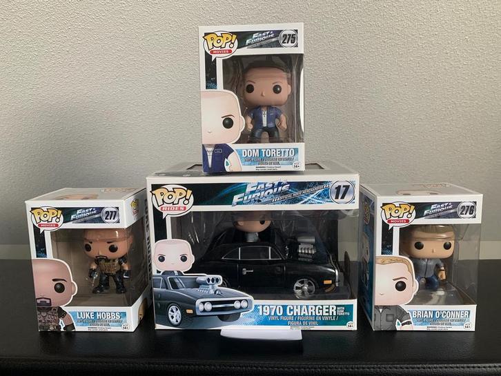 Fast & Furious Funko Pop set, Verzamelen, Poppetjes en Figuurtjes, Nieuw, Ophalen