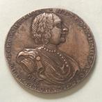 1725. Halve roebel Rusland, Postzegels en Munten, Ophalen of Verzenden, Rusland