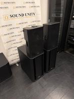QSC K SERIES!! Actieve geluidsset KSUB / K10, Zo goed als nieuw, 120 watt of meer, Front, Rear of Stereo speakers, Ophalen