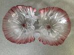 Walther Glas Vintage Schalen - Taartschaal & Tweevaksschaal, Antiek en Kunst, Antiek | Glas en Kristal, Ophalen of Verzenden