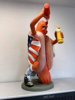 Hotdog Beeld met Amerikaanse Vlag, Ophalen