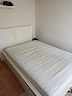 Ikea bedframe + lattebodem + brimnes hoofdeinde + lades, Huis en Inrichting, Ophalen of Verzenden, Zo goed als nieuw, Tweepersoons
