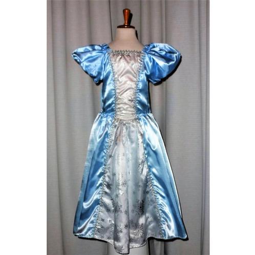 Nieuw ! Blauwe Elsa Jurk Maat 104 -110 / 3/5 Jaar / Prinses, Kinderen en Baby's, Carnavalskleding en Verkleedspullen, Nieuw, Meisje