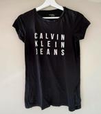 Calvin Klein jeans shirt zwart xs zgan, Zwart, Ophalen of Verzenden, Zo goed als nieuw, Korte mouw