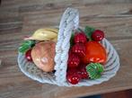 Keramieken fruitschaal, Huis en Inrichting, Woonaccessoires | Schalen en Manden, Ophalen of Verzenden, Zo goed als nieuw, Ovaal