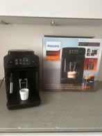 # Philips Vol Automatische Koffiemachine Bonen Zwart Nette, Stoompijpje, Ophalen of Verzenden, Zo goed als nieuw, 2 tot 4 kopjes