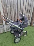 Joolz kinderwagen jeanstof, Overige merken, Kinderwagen, Gebruikt, Verstelbare duwstang