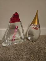 Evian Limited Edition Flessen - Set van 2, Overige kleuren, Ophalen of Verzenden, Minder dan 50 cm, Glas