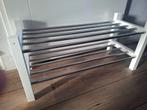 Ikea Tjusig wit schoenenrek 2x, Huis en Inrichting, Kasten | Schoenenrekken, Ophalen, Gebruikt