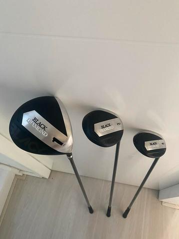 Black Diamond Golfclub Set - Driver, Fairway, Hybride beschikbaar voor biedingen