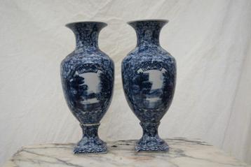 Vazen stel ( Blauw wit beschikbaar voor biedingen