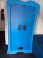 Ikea kleding kast blauw, Kinderen en Baby's, Kinderkamer | Commodes en Kasten, Ophalen, Gebruikt, Kast, 50 tot 70 cm