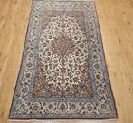 Vintage handgeknoopt perzisch tapijt isfahan 183x107, Huis en Inrichting, Info@SlatsAntiek.nl, Tweedehands, 100 tot 150 cm, Perzisch