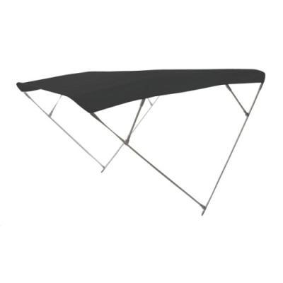 Bimini top 4boog zwart L:255 B:240 H:140, Watersport en Boten, Bootonderdelen, Nieuw