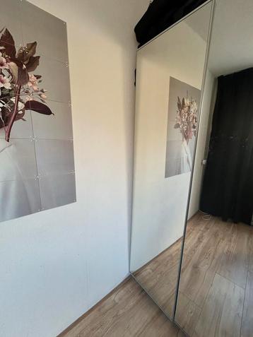 IKEA Aheim 1 spiegelkastdeur 50x195cm - gratis beschikbaar voor biedingen