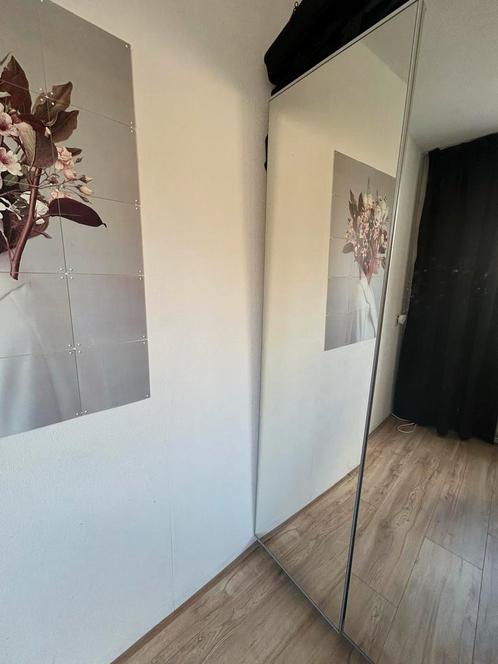IKEA Aheim 1 spiegelkastdeur 50x195cm - gratis, Huis en Inrichting, Woonaccessoires | Spiegels, Gebruikt, 50 tot 75 cm, 150 tot 200 cm