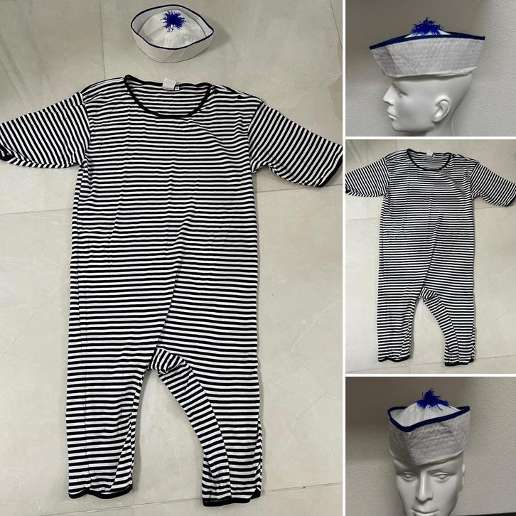 Verkleedkleding Matroos zwempak matrozenpak heren badpak, Kleding | Heren, Carnavalskleding en Feestkleding, Gedragen, Kleding