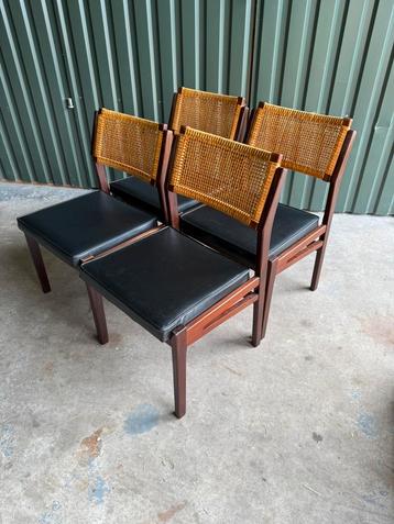 Set/4 Vintage Top Form Stoelen, 1960, Skai Webbing beschikbaar voor biedingen