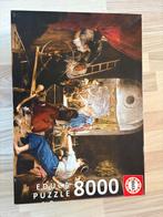 Legpuzzel 8000 stukjes, Ophalen of Verzenden, Meer dan 1500 stukjes, Zo goed als nieuw, Legpuzzel