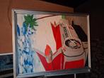 Cadillac, Antiek en Kunst, Kunst | Schilderijen | Abstract, Ophalen of Verzenden