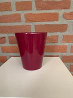 Paarse bloempot, Rond, Nieuw, Ophalen of Verzenden, Aardewerk