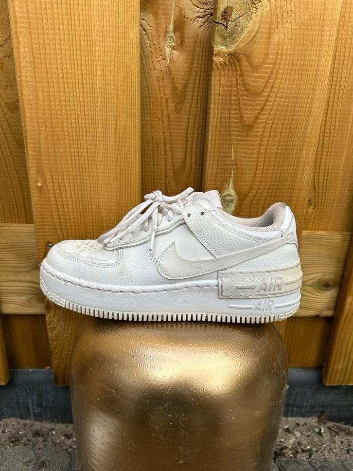 Witte Nike Air Force 1 Shadow - Maat 38, Kleding | Dames, Schoenen, Gedragen, Sneakers of Gympen, Wit, Ophalen of Verzenden