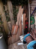 Gratis partij hardhout - haardhout, diverse maten, Ophalen, Planken, Zo goed als nieuw, Hardhout