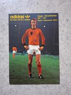 Hugo Hovenkamp Adidas Kaart - AZ '67, Ophalen of Verzenden, Gebruikt, AZ, Spelerskaart