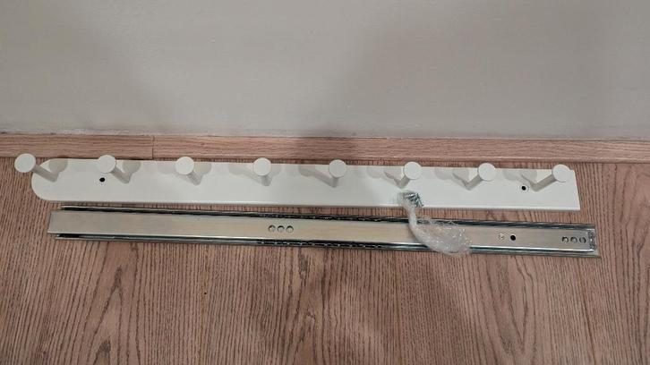 Ikea PAX uittrekbare multihanger wit 58cm, Huis en Inrichting, Kasten | Kledingkasten, Nieuw, Minder dan 100 cm, 50 tot 100 cm