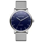 Horloge Waykins colornetic staal, Sieraden, Tassen en Uiterlijk, Horloges | Heren, Overige merken, Staal, Staal, Verzenden