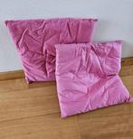 Sierkussens 40 x 40 cm fuchsia roze, Huis en Inrichting, Woonaccessoires | Kussens, Ophalen of Verzenden, Zo goed als nieuw, Roze