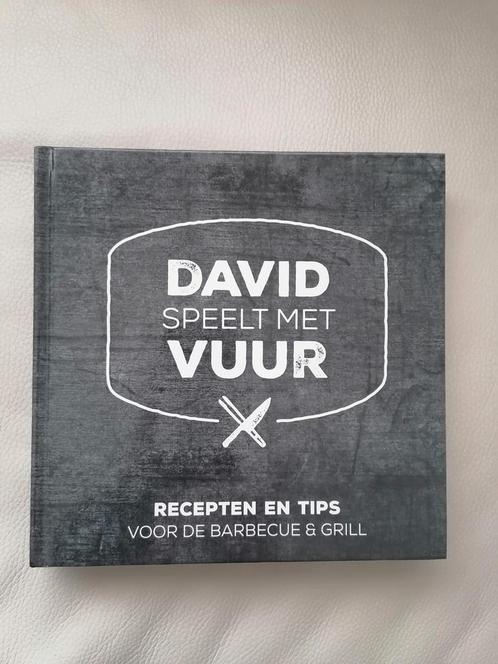 David Pauka - David speelt met vuur, Boeken, Kookboeken, Zo goed als nieuw, Ophalen of Verzenden