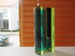 Guzzini groen plexi vaas jaren 70 design Luigi Massoni retro, Guzzini, Kunststof, Gebruikt, ?