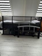 1 persoons spiraalbed (90x200), Huis en Inrichting, Slaapkamer | Matrassen en Bedbodems, Ophalen, Gebruikt, 90 cm, Eenpersoons