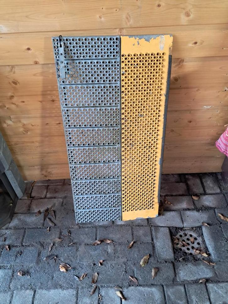 Oprijplaat / Drempelhulp 50x102cm, Doe-het-zelf en Verbouw, Steigers, Gebruikt, Overige typen, Minder dan 2 meter, Ophalen