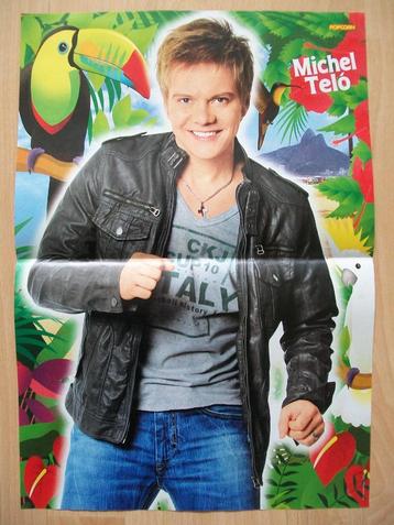Poster + sticker van Michel Teló uit Duits tijdschrift