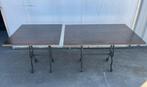 Eikenhouten horeca restaurant tafels 120x80, 80x80 cm, Ophalen