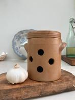 Oude Franse Knoflookpot, Huis en Inrichting, Ophalen of Verzenden, Gebruikt