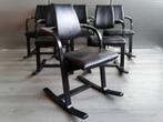 1x Stokke (Variér) Actulum (Zwart/Zwart), Zeer Mooi!, Huis en Inrichting, Stoelen, Gebruikt, Metaal, Zwart, Ophalen of Verzenden