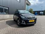 Peugeot 108 1.0 5DR 2017 Zwart airco achteruitrijcamera, Voorwielaandrijving, Stof, Zwart, 4 stoelen