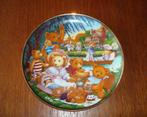 Franklin Mint A Teddy Bear Picnic Carol Lawson Bord 1991, Ophalen of Verzenden