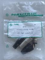 XLR en Jack 6mm pluggen, Ophalen of Verzenden, Nieuw
