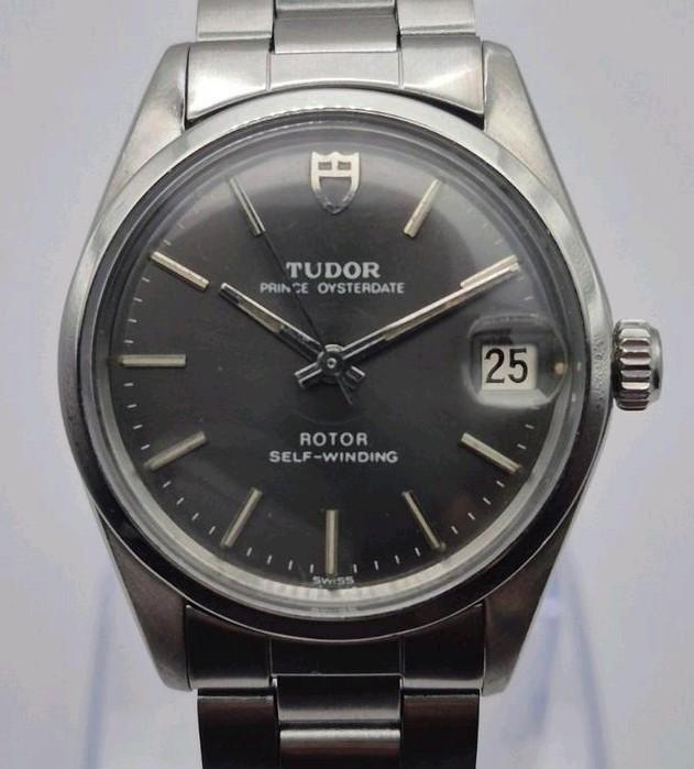 Tudor Prince OysterDate 9090/0 Vintage 32mm Automatic, Sieraden, Tassen en Uiterlijk, Horloges | Dames, Gebruikt, Polshorloge