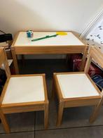 Ikea Kinder Tafel + 2 Stoeltjes, Ophalen of Verzenden, Gebruikt, Tafel(s) en Stoel(en)