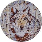Ronde puzzel 1000 stukken wolf de Laatste, Hobby en Vrije tijd, Denksport en Puzzels, Ophalen of Verzenden, 500 t/m 1500 stukjes