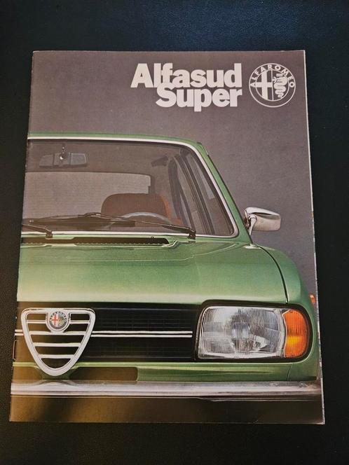 Brochure Alfa Romeo Alfasud Super 1978, Boeken, Auto's | Folders en Tijdschriften, Zo goed als nieuw, Alfa Romeo, Ophalen of Verzenden