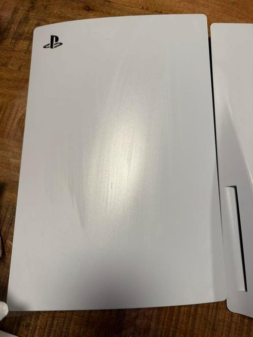 Playstation 5 cover plates wit, Spelcomputers en Games, Spelcomputers | Sony PlayStation 5, Zo goed als nieuw, Ophalen of Verzenden