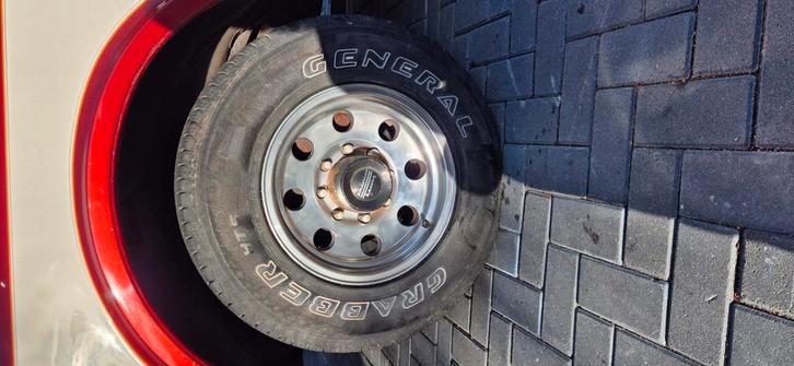 8x165.1 velgen chevrolet ford dodge, Auto-onderdelen, Banden en Velgen, Banden en Velgen, All Season, 16 inch, 245 mm, Gebruikt