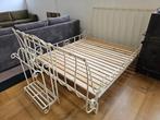 Antiek Frans bed + Kledingrek, Ophalen of Verzenden